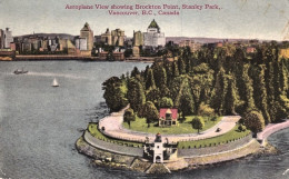 1920circa-Canada Airplaneview Showing Brockton Point, Stanley ParkVancouver, - Zonder Classificatie