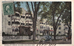 1922-U.S.A. Undercliff Terrace,Melrose Highlands Mass.,cartolina Viaggiata - Other & Unclassified
