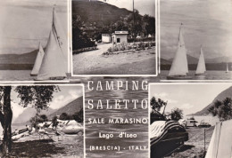 1974-Brescia Sale Marasino Camping Saletto Lago D'Iseo - Brescia