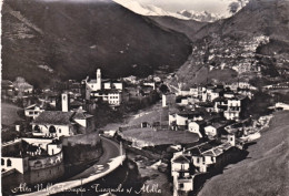 1956-Brescia Alta Val Camomica Tavernole Sul Mella,cartolina Viaggiata - Brescia
