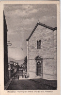 1954-Montefalco, Perugia, Via Ringhiera Umbra E Chiesa Di San Francesco, Viaggia - Perugia