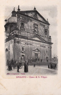 1925ca.-Spoleto, Perugia, Chiesa Di San Filippo, Non Viaggiata - Perugia