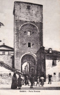 1930ca.-Gubbio, Perugia, Porta Romana, Animata E Non Viaggiata - Perugia