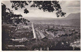 1947-Terni, Panorama Della Cittadina Con Le Acciaierie Di Terni, Viaggiata - Terni
