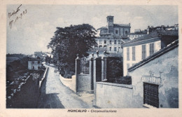 1923-Moncalvo, Asti, La Circonvallazione, Viaggiata - Alessandria