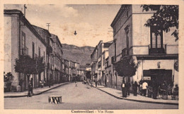 1925ca.-Castrovillari, Cosenza, Scorcio Di Via Roma, Animata, Non Viaggiata - Cosenza