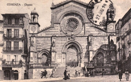1929-Cosenza, Monumento Duomo, Animata, Viaggiata - Cosenza