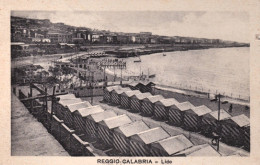 1911ca.-Reggio Calabria, Il Lido, Viaggiata - Reggio Calabria