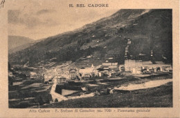 1924-Comelico Belluno, Panorama Santo Stefano Di Comelico, Panorama, Viaggiata - Belluno