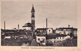 1935-Cuggiono, Milano, Panorama Preso Da Mezzogiorno, Viaggiata - Milano (Milan)