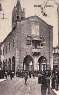 1910ca.-Monza, L'Arengario, Animata E Viaggiata - Monza