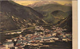 1918-Predazzo Trento, Panorama, Non Viaggiata - Trento