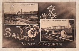 1931-Sesto San Giovanni, Milano, Stabilimento Breda E Villette E Case Breda, Via - Sesto San Giovanni