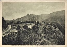1930-ca.-Lavarone Trento, Panorama Forte Belvedere E Cima Dante, Non Viaggiata - Trento