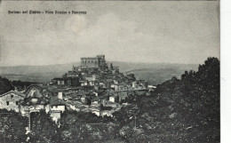 1927-Viterbo Soriano Nel Cimino Porta Romana A Panorama, Viaggiata - Viterbo