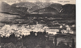 1929-Cavalese Trento, Veduta Generale, Viaggiata - Trento