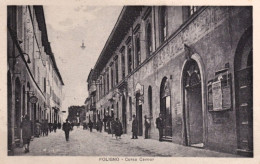 1916-Foligno, Corso Cavour, Animata E Viaggiata - Foligno