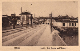 1926-Lodi, Dal Ponte Su L'Adda, Viaggiata - Lodi