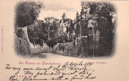 1899-Bordighera, Imperia, Strada Romana, Viaggiata - Imperia