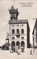 1925ca.-San Marino, Palazzo Pubblico E La Statua Della Liberta', Non Viaggiata - San Marino