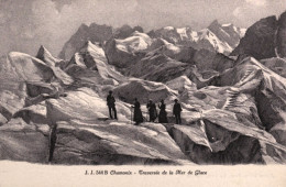 1925ca.-Chamonix, Traversie De La Mar De Glace, Non Viaggiata - Aosta