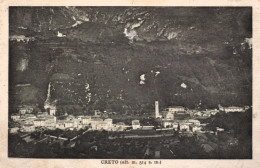 1925ca.-Creto Pieve Di Bono Trento, Panorama Della Cittadina, Viaggiata - Trento