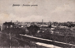 1925ca.-Bassano, Vicenza, Panorama Della Cittadina, Viaggiata - Vicenza