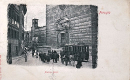 1926-Perugia, Piazza Danti, Animata, Viaggiata - Perugia