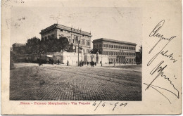 1901-Roma Palazzo Margherita Via Veneto - Sonstige & Ohne Zuordnung