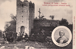 1905ca.-Somasca, Lecco, Monumento, Castello Dell'Innominato (Promessi Sposi) Con - Lecco