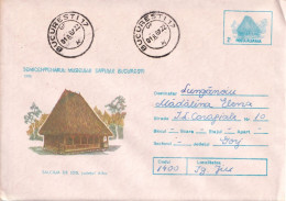 A24822- Muzeul Satului Jud. Alba, Cover Stationery 1979 - Postal Stationery