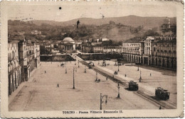 1915-Torino Piazza Vittorio Emanuele II - Autres & Non Classés