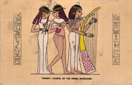 1951-Egitto Tebe Cappella Delle Musicanti, Diretta In Italia - Andere & Zonder Classificatie