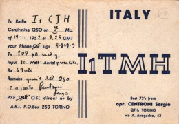 1952-Italy I1TMH Cartolina Radioamatore Viaggiata - Sonstige & Ohne Zuordnung