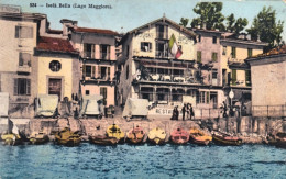 1917-Svizzera Isola Bella Lago Maggiore Albergo Ristorante Del Vapore E Sempione - Verbania