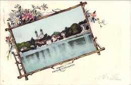 1903-Germania Cartolina Friedrichshafen Affrancata Wurttemberg 5p.verde Azzurro  - Autres & Non Classés