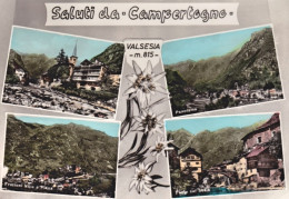1965-Vercelli Saluti Da Campertogne Valsesia, Cartolina Viaggiata - Vercelli