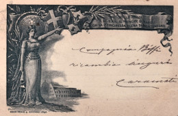 1900-cartolina Postale In Franchigia 10c. Nozze Reali Viaggiata - Postwaardestukken