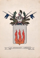 1953-Scuola Allievi Ufficiali Di Complemento Ascoli Piceno Motto Ut Ardeant Arde - Other & Unclassified