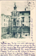 1901-cartolina Verona Tomba Scaligeri Viaggiata - Verona