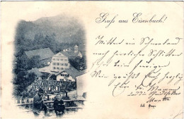 1898-Germania Cartolina Gruss Aus Eisenbach Viaggiata - Autres & Non Classés