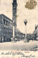 1902-cartolina Piazza Dei Signori Vicenza Viaggiata - Vicenza