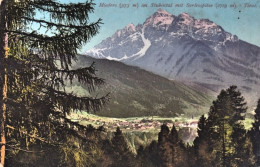 1919-Austria Mieders Im Stubaital Mit Serlesspitze, Cartolina Viaggiata - Autres & Non Classés