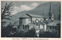 1930circa-Valle D'Aosta Chatillon Chiesa Parrocchiale Lato Nord - Aosta
