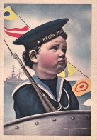 1940circa-Regia Marina Marinaretto In Primo Piano - Gruppi Di Bambini & Famiglie