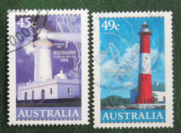 Lighthouses Phare 2002 (Mi 2125-2126 Yv 2020-2021) Used Gebruikt Oblitere Australia Australien Australie - Oblitérés
