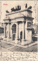 1900-cartolina Milano Arco Della Pace Viaggiata - Milano (Mailand)