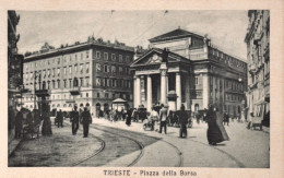 1930circa-Trieste Piazza Della Borsa - Trieste