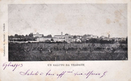 1900-Varese Un Saluto Da Tradate, Cartolina Viaggiata - Varese