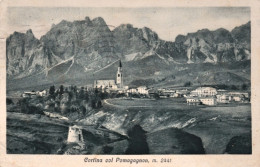 1933-Cortina Col Pomagagnon, Cartolina Viaggiata - Belluno